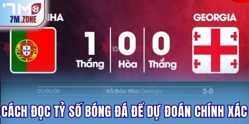 Cách đọc tỷ số bóng đá để dự đoán chính xác