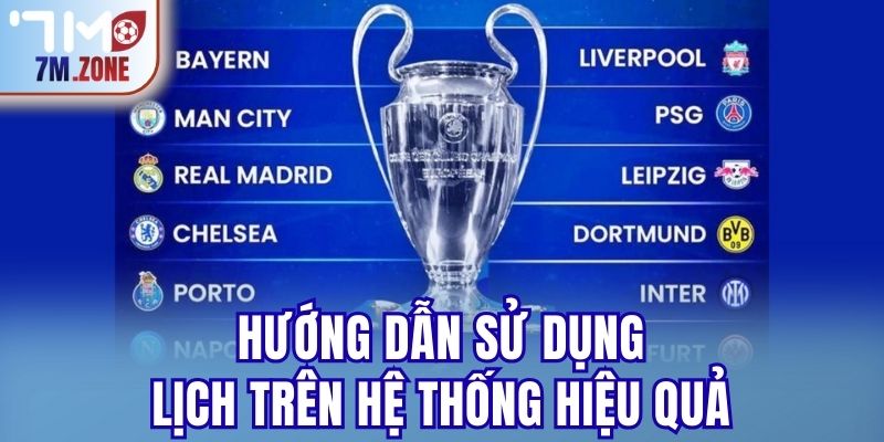 Hướng dẫn sử dụng lịch trên hệ thống hiệu quả